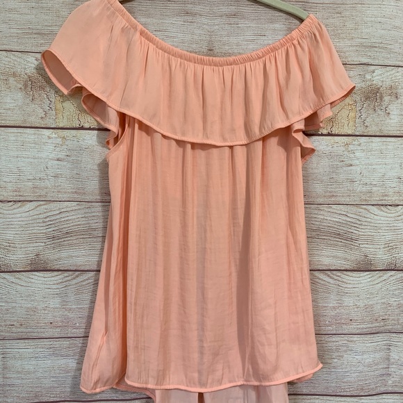 Maurices Tops - {Maurices} peach off the shoulder top